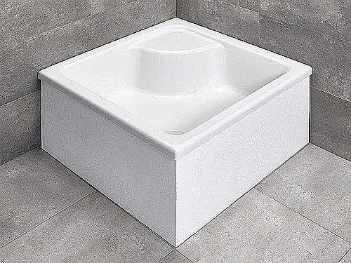 Душевой поддон Radaway Naxos C SNC8841-28 80x80 белый купить в интернет-магазине Sanbest