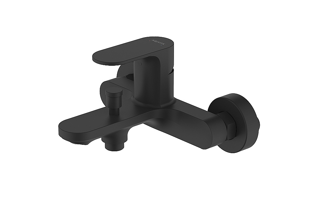 Смеситель для ванны Aquatek Альфа AQ1940MB черный матовый купить в интернет-магазине сантехники Sanbest