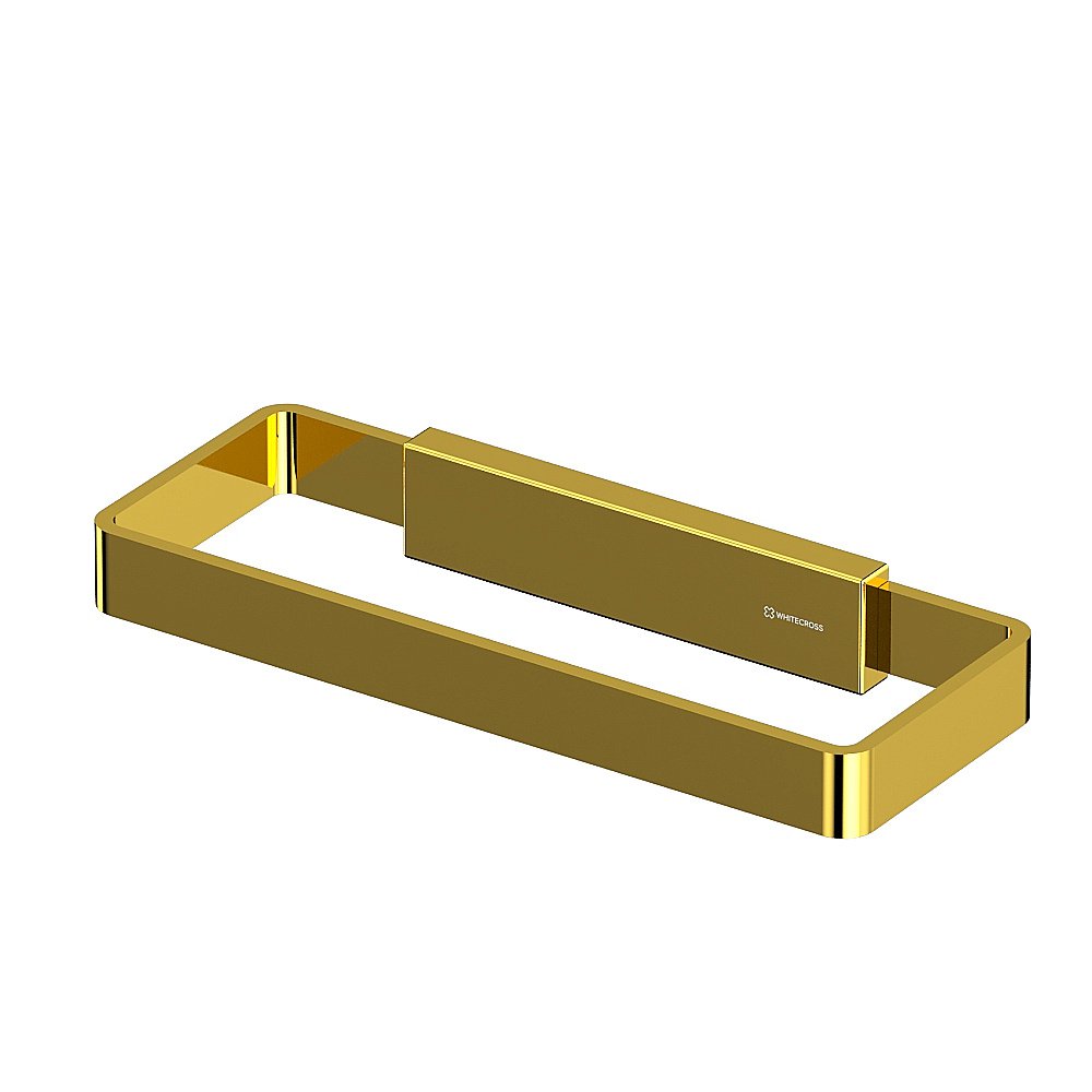 Полотенцедержатель WhiteCross Cubo CU2458GL золото купить в интернет-магазине сантехники Sanbest