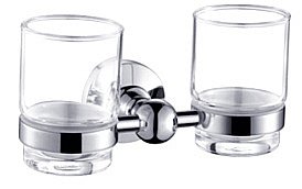 Стакан для зубных щеток CeramaLux Caps 51303 хром купить в интернет-магазине сантехники Sanbest