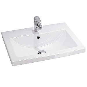 Тумба с раковиной Comforty Классик-70 00-00013804 белый матовый для ванной в интернет-магазине Sanbest