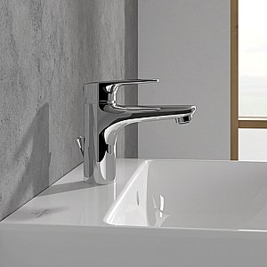 Смеситель для раковины Villeroy&Boch O.novo Start TVW10510111061 хром купить в интернет-магазине сантехники Sanbest
