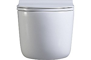 Унитаз подвесной Art&Max VERONA AM012CHRT/SC белый, с сиденьем микролифт, безободковый купить в интернет-магазине Sanbest