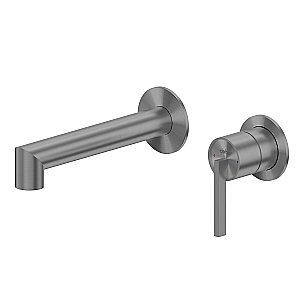 Смеситель для раковины Abber Perfekte 316 AF8A12BGG оружейная сталь брашированная купить в интернет-магазине сантехники Sanbest