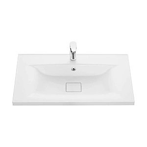 Раковина Акватон Айрис 80 1A73263KAG010 белая купить в интернет-магазине Sanbest