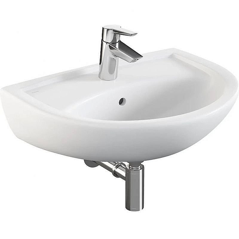 Раковина Vitra Norm Fit 60 6895B099-1778 белая купить в интернет-магазине Sanbest