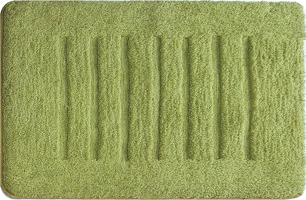 Коврик Milardo Green lines 50x80 MMI181M зеленый купить в интернет-магазине сантехники Sanbest