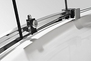 Душевой уголок Cezares Stylus-m 90x90 STYLUS-O-M-R-2-90-C-Cr стекло прозрачное/профиль хром купить в интернет-магазине Sanbest