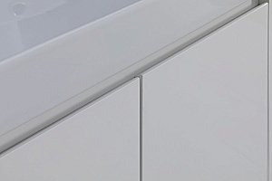 Тумба с раковиной Aquanet Nova Lite 298847 60 белый глянец для ванной в интернет-магазине Sanbest