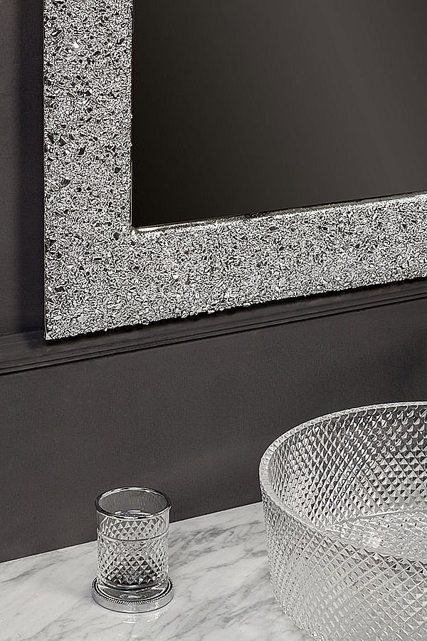 Зеркало Boheme Aura 60 Серебро в ванную от интернет-магазине сантехники Sanbest