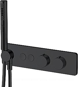 Смеситель для душа Allen Brau Liberty 5.33010-31 черный матовый купить в интернет-магазине сантехники Sanbest