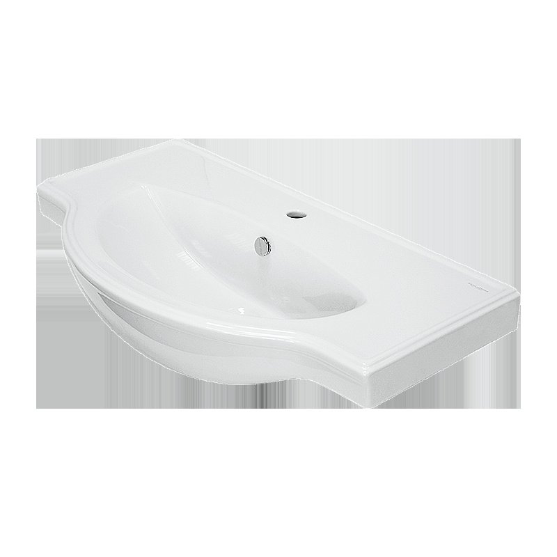 Раковина Sanita luxe Classic 90 CLS90SLWB01 белая купить в интернет-магазине Sanbest