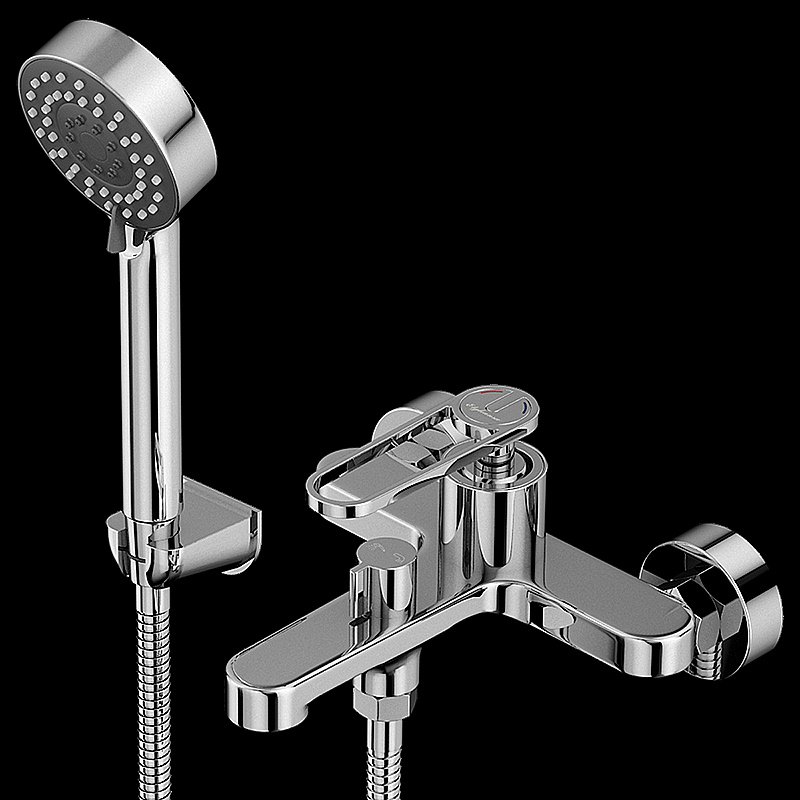 Смеситель для ванны Elghansa Darrel 2305050 хром купить в интернет-магазине сантехники Sanbest