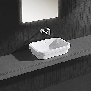 Раковина накладная Grohe Eurocosmo 39124001 альпин-белая купить в интернет-магазине Sanbest