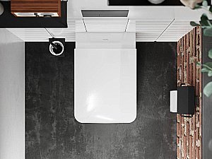 Держатель для туалетной бумаги Hansgrohe AddStoris 41753670 черный матовый купить в интернет-магазине сантехники Sanbest