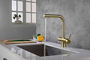 Смеситель для кухни Timo Saona 2356/17FL купить в интернет-магазине сантехники Sanbest