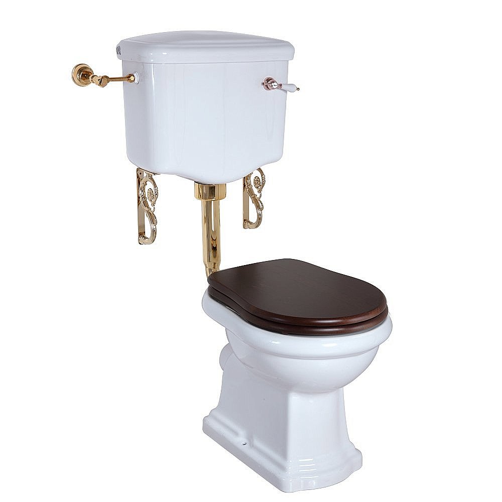 Унитаз Migliore Bella 31113 белый/золото купить в интернет-магазине Sanbest