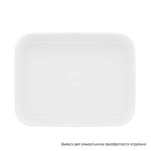 Раковина накладная Iddis Bridge BRIWS05i27 белый купить в интернет-магазине Sanbest