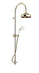 Душевая система Gattoni Programma doccia 4293/PDD0oro золото купить в интернет-магазине сантехники Sanbest