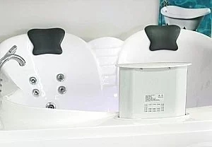 Ванна акриловая Gemy Gathering G9089 K 187х187 белая с гидромассажем купить в интернет-магазине Sanbest