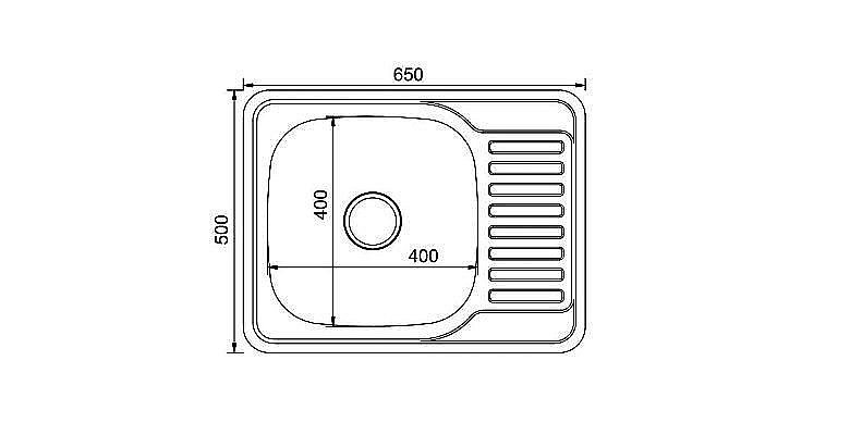 Мойка кухонная MIXLINE ML 532311 хром купить в интернет-магазине сантехники Sanbest