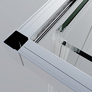 Душевой уголок Vincea Soft 2 90х90 VSS-3SO2900CL стекло прозрачное/профиль хром купить в интернет-магазине Sanbest