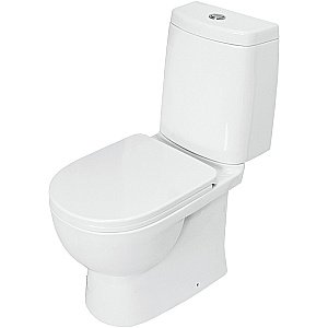 Унитаз-компакт Sanita luxe Fest Comfort FSTSLCC01040622 с бачком, с крышкой микролифт, белый купить в интернет-магазине Sanbest