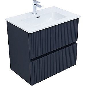 Тумба с раковиной Aquanet Джейн 70 313301 маренго для ванной в интернет-магазине Sanbest