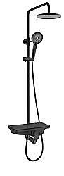 Душевая система Weltwasser WW DP 1020 BL 10000003186 черная купить в интернет-магазине сантехники Sanbest