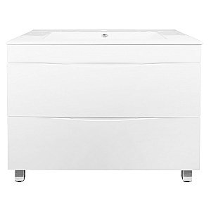 Тумба с раковиной Loranto Santorini CS00086974 80 белая для ванной в интернет-магазине Sanbest