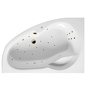 Ванна акриловая EXCELLENT Newa ULTRA WAEX.NEL16.ULTRA.BR 160x95 белая с гидромассажем купить в интернет-магазине Sanbest