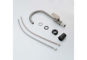 Смеситель для кухни Aquatek Ника AQ1882BGM оружейная сталь купить в интернет-магазине сантехники Sanbest