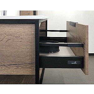 Тумба с раковиной Comforty Бонн 00-00006487 75 дуб темный для ванной в интернет-магазине Sanbest