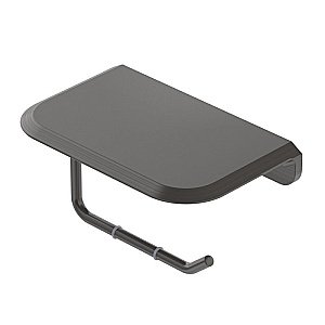 Держатель для туалетной бумаги Cezares LINER-PHM-GM оружейная сталь купить в интернет-магазине сантехники Sanbest