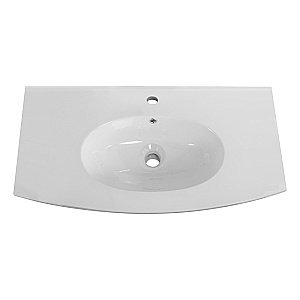 Тумба с раковиной Cezares ELETTRA 100 55527+50149 Rovere tabacco для ванной в интернет-магазине Sanbest