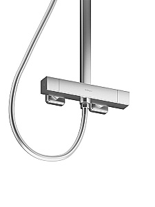 Душевая система BelBagno KRAFT-DOCM-T-IN сатин купить в интернет-магазине сантехники Sanbest