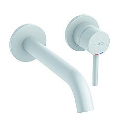 Смеситель для раковины Kludi BOZZ 382455376 белый матовый купить в интернет-магазине сантехники Sanbest