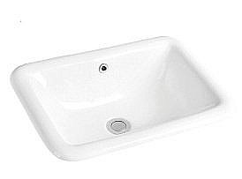 Раковина встраиваемая Art&Max 56 AM6280 белая купить в интернет-магазине Sanbest