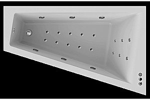 Ванна акриловая Vayer Tessa 160х100 белая купить в интернет-магазине Sanbest