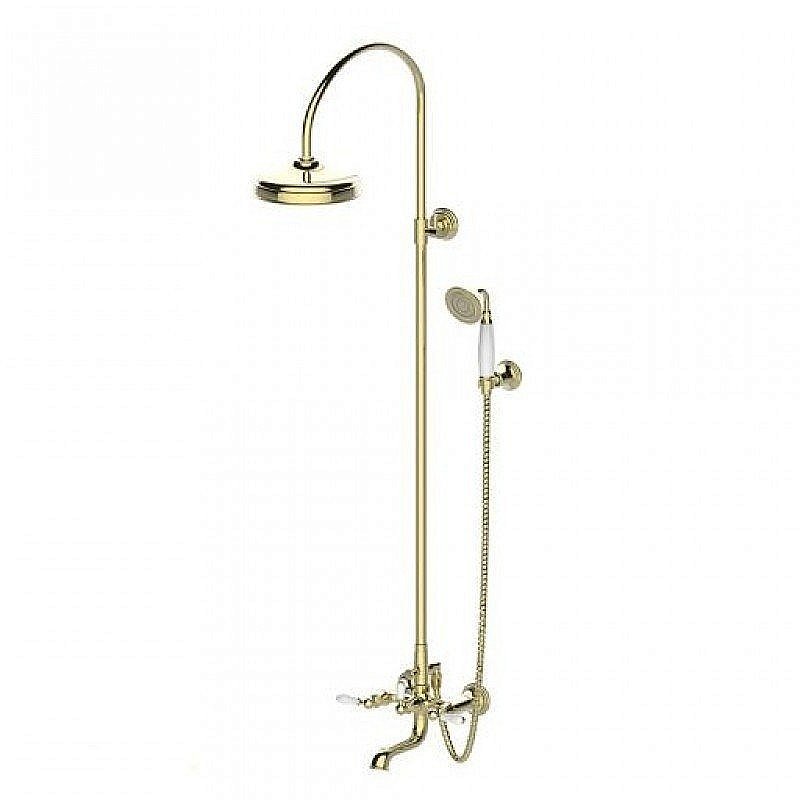 Душевая система Bravat ART F65193BAF-A2-RUS золото купить в интернет-магазине сантехники Sanbest