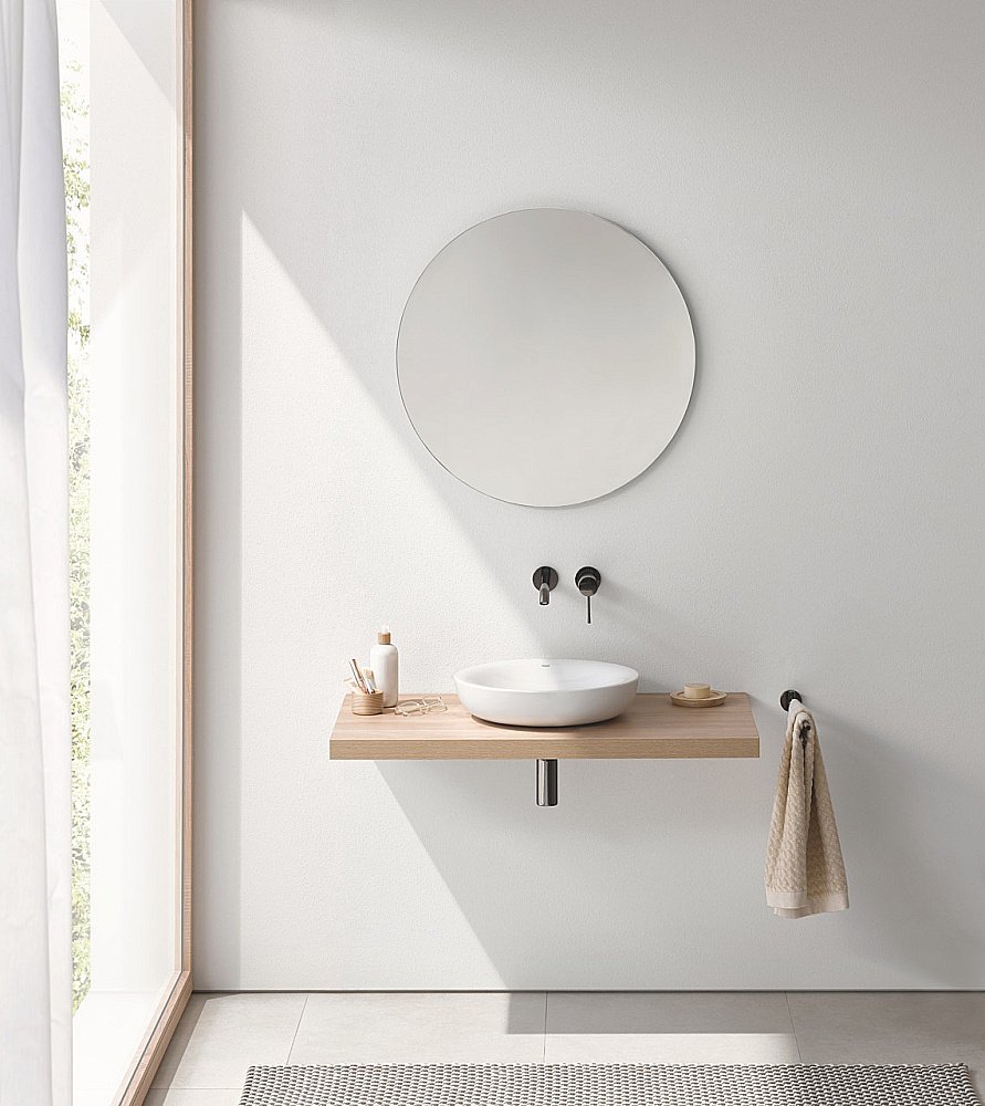 Раковина накладная Grohe Essence Ceramic 45 3960900H белая купить в интернет-магазине Sanbest