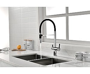 Смеситель для кухни Paulmark Gravity Gr213888-CR хром купить в интернет-магазине сантехники Sanbest