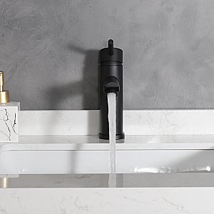 Смеситель для раковины Gid Berlin SS080-BM-K черный матовый купить в интернет-магазине сантехники Sanbest