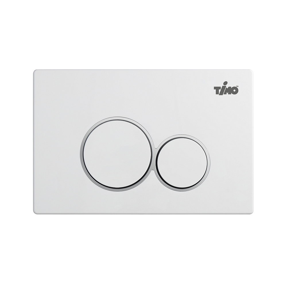Кнопка для инсталляции Timo KULO FP-001W белый купить в интернет-магазине сантехники Sanbest