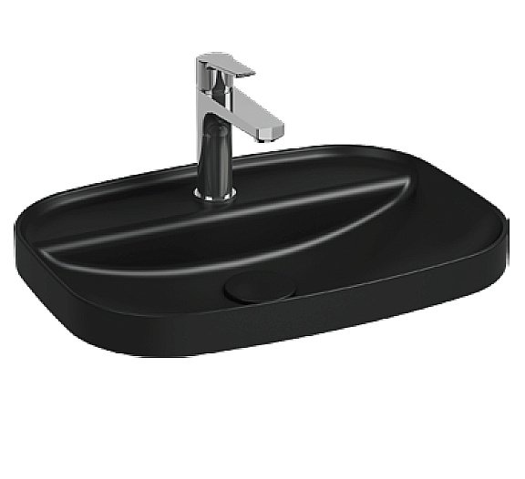 Раковина ISVEA Infinity 55 10NF50055SV-2N черный матовый купить в интернет-магазине Sanbest