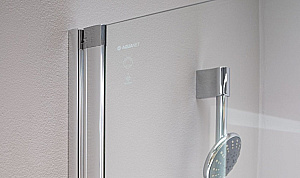 Шторка на ванну Aquanet Beta 4 120 NF6222-hinge прозрачное стекло/профиль хром купить в интернет-магазине Sanbest