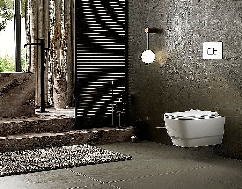 Унитаз Boheme Bello 971-MW белый матовый, безободковый купить в интернет-магазине Sanbest