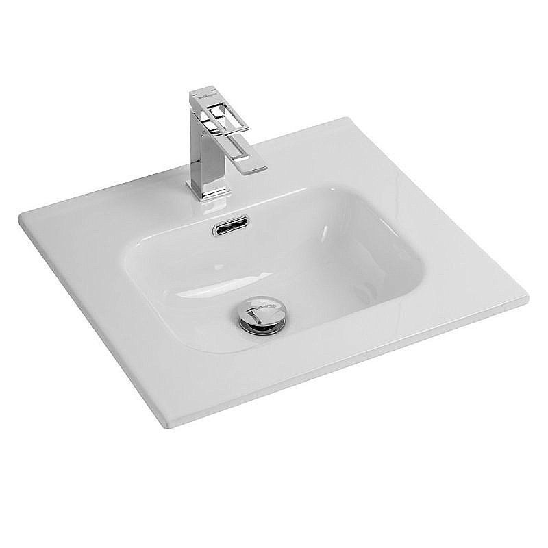 Тумба с раковиной BelBagno KRAFT-500-2C-SO-CG Cemento Grigio для ванной в интернет-магазине Sanbest