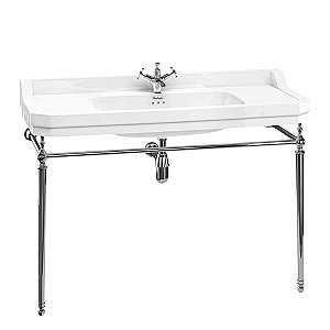 Консоль с раковиной Burlington Edwardian B19 1TH 120 для ванной в интернет-магазине сантехники Sanbest