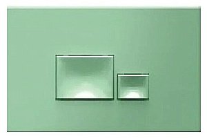 Кнопка для инсталляции ISVEA Axis Piazza 54MJ0109I мятно-зеленая матовая купить в интернет-магазине сантехники Sanbest